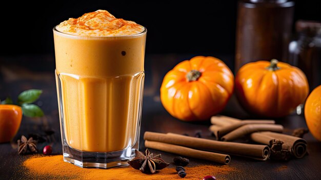 Pumpkin Spice Protein Smoothie