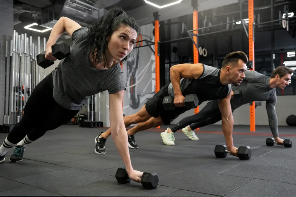 weight loss dumbell exercise