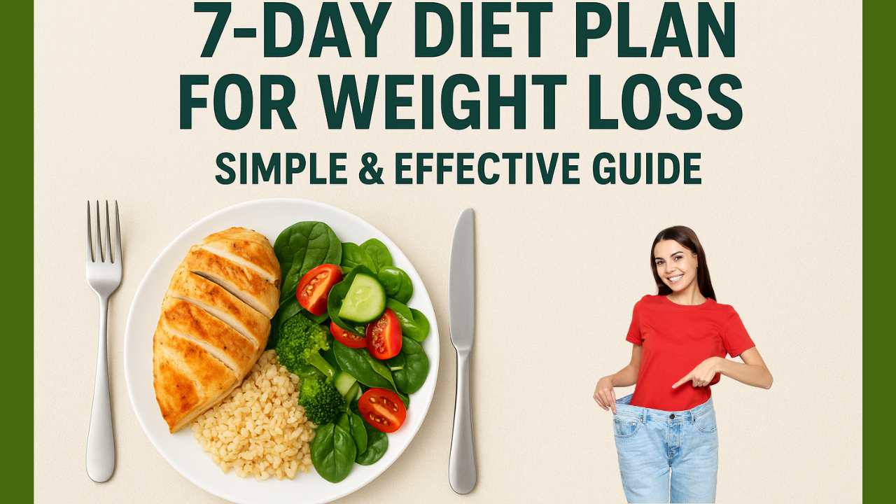 7-Day Diet Plan for Weight Loss