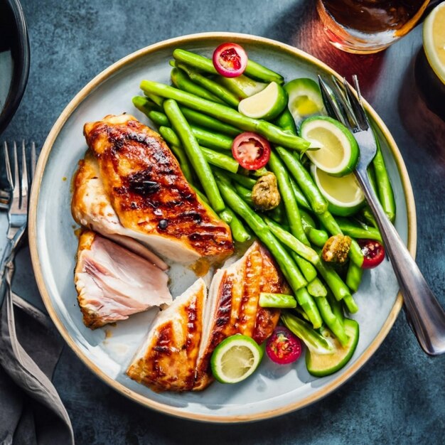 High protein chicken meal prep