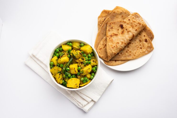 Roti and Sabzi 